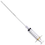 EndoCurette® Clear Endometrial Curette with 20cc locking syringe. Model CUR-120